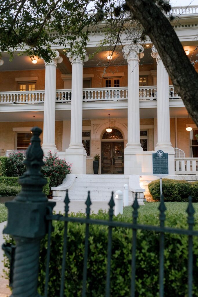 main entrance to historical Hotel Ella in Austin TX